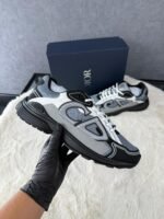 Christian Dior B30 Grey Black , Zwarte zool - Afbeelding 2