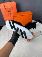 Hermes Bouncing Black White Ribbels - Afbeelding 5