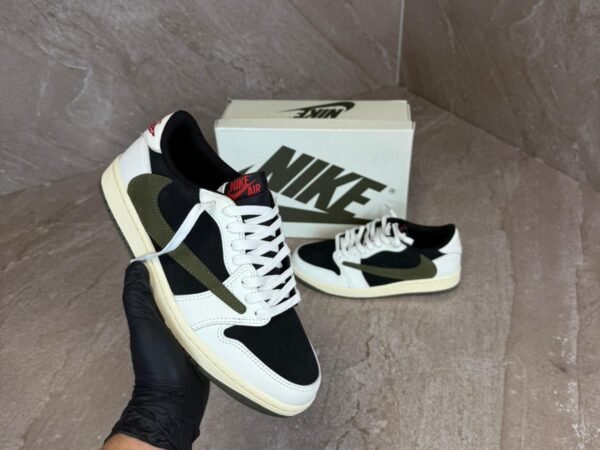 Nike Air Jordan 1 Low Travis Scott Medium Olive Colorway