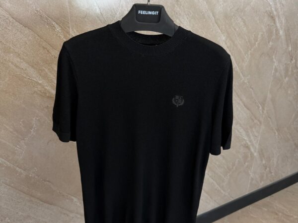 Loro Piana Cotton T-Shirt Black