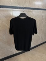 Loro Piana Cotton T-Shirt Black - Afbeelding 3