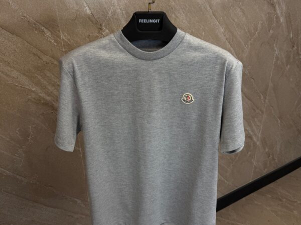 Moncler Basic T-Shirt Grey