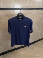 Moncler Basic T-Shirt Navy Blue