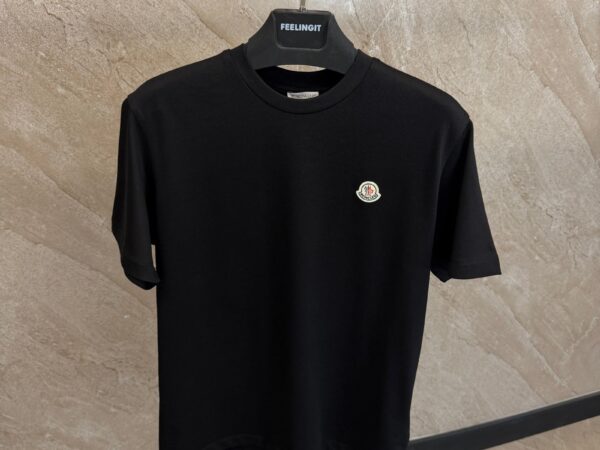 Moncler Basic T-Shirt Black
