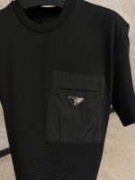 Prada Pocket T-Shirt Black - Afbeelding 2