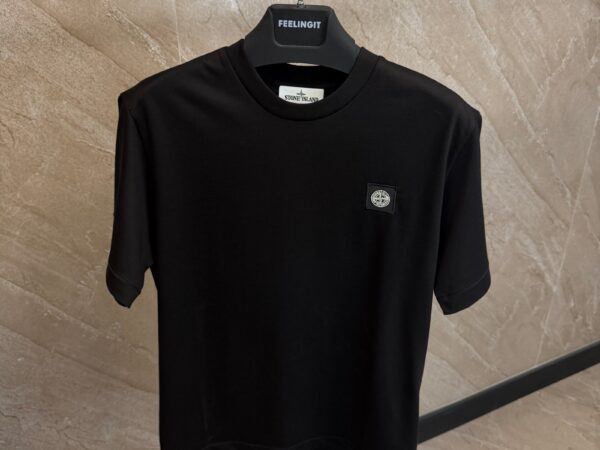 Stone Island Small Logo T-Shirt Smoked Black