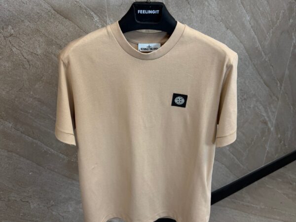 Stone Island Small Logo T-Shirt Beige