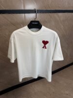 Ami Big Logo T-Shirt White