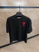 Ami Big Logo T-Shirt Black