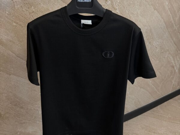 Dior CD Logo T-Shirt Black