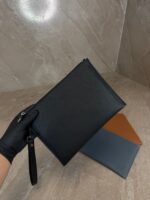 Hermes Clutch Bag Black