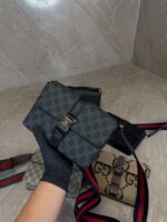 Gucci Mini Messenger Bag Grey