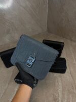 Dior Saddle Messenger Bag Blue