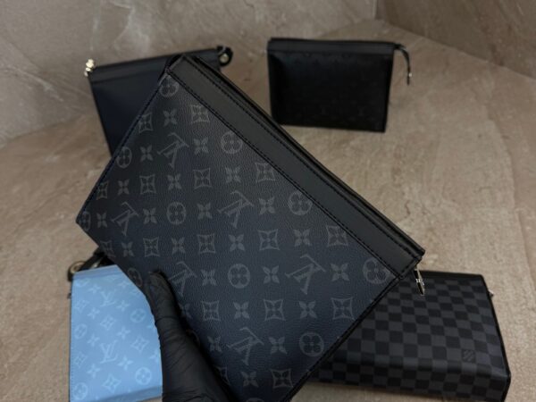 Louis Vuitton Pochette Voyage MM Black