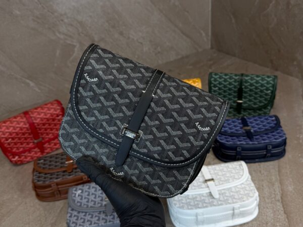 Goyard Belvedere PM Small Messenger Bag Black