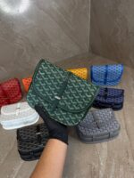 Goyard Belvedere PM Small Messenger Bag Green