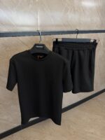 Loro Piana Basic Logo Summer Set Black