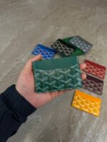 Goyard Saint Sulpice Card Holder Green