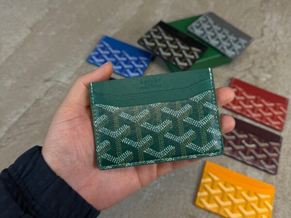 Goyard Saint Sulpice Card Holder Green