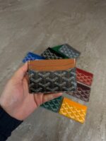 Goyard Saint Sulpice Card Holder Tan