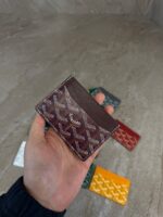 Goyard Saint Sulpice Card Holder Burgundy - Afbeelding 2