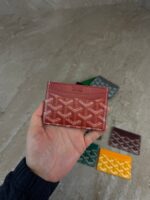 Goyard Saint Sulpice Card Holder Red