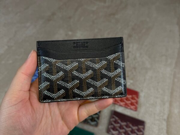 Goyard Saint Sulpice Card Holder Black