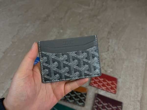 Goyard Saint Sulpice Card Holder Grey