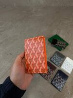 Goyard Bourbon Zipped Card Holder Orange - Afbeelding 2