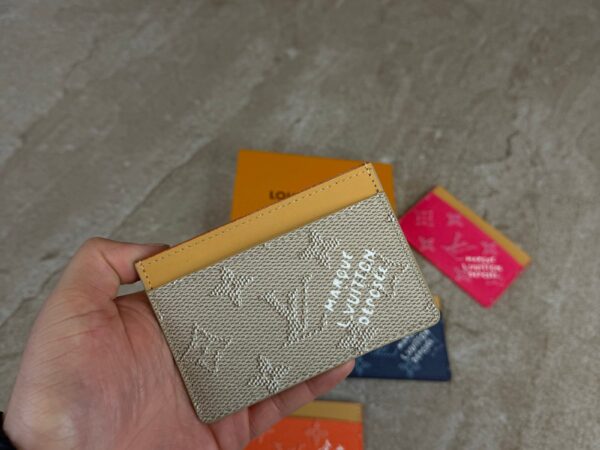 Louis Vuitton Card Holder Monogram Heritage Linen