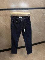 Stone Island Dark Blue Jeans, White Label