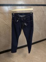 Stone Island Dark Blue Jeans, Black Label