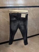 Dsquared2 Black Jeans, Beige Label - Afbeelding 2