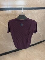 Louis Vuitton 1854 T-Shirt Bordeaux - Afbeelding 2