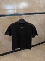 Prada Center Logo T-Shirt Black