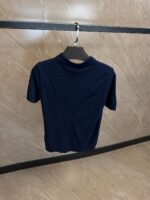 Prada Milano Zipper Polo Navy - Afbeelding 2