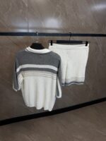 Casablanca Crochet Tennis Summer Set Grey - Afbeelding 2