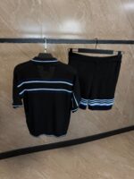 Casablanca Crochet Tennis Summer Set Black - Afbeelding 2