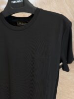 Loro Piana Cotton T-Shirt Black - Afbeelding 2