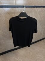 Loro Piana Cotton T-Shirt Black - Afbeelding 3