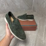Loro Piana Summer Walk loafers Mimetico