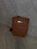 Hermes Togo Hac a Dos PM Backpack Brown Leather