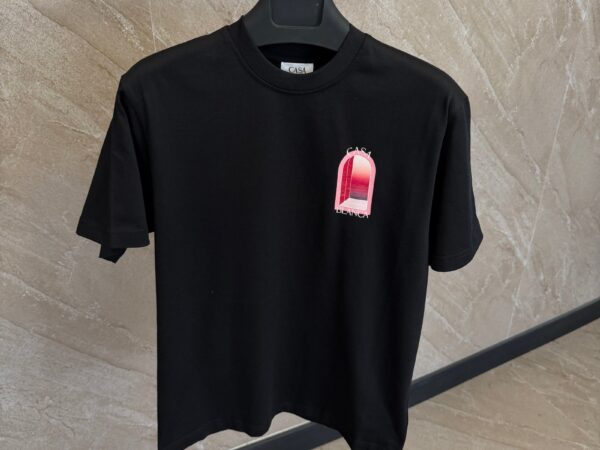 Casablanca  L'Arc Coloré T-Shirt Black