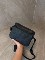 Louis Vuitton Trio Messenger Black Leather