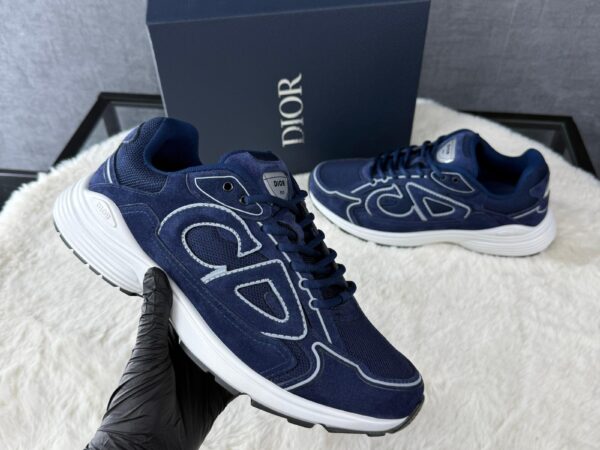 Christian Dior B30 Blue Suede