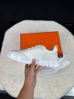 Hermes Bouncing White Sneakers - Afbeelding 3