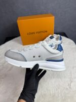 Louis Vuitton Run Away Classic Sneaker White Blue - Afbeelding 3