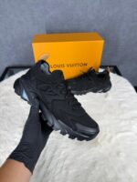 Louis Vuitton Tatic Black on Black Sneakers