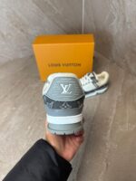 Louis Vuitton Trainers Grey White - Afbeelding 5