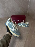 Gucci Re-Web Blue Sneakers